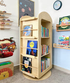Leo Library Revolving Bookshelf