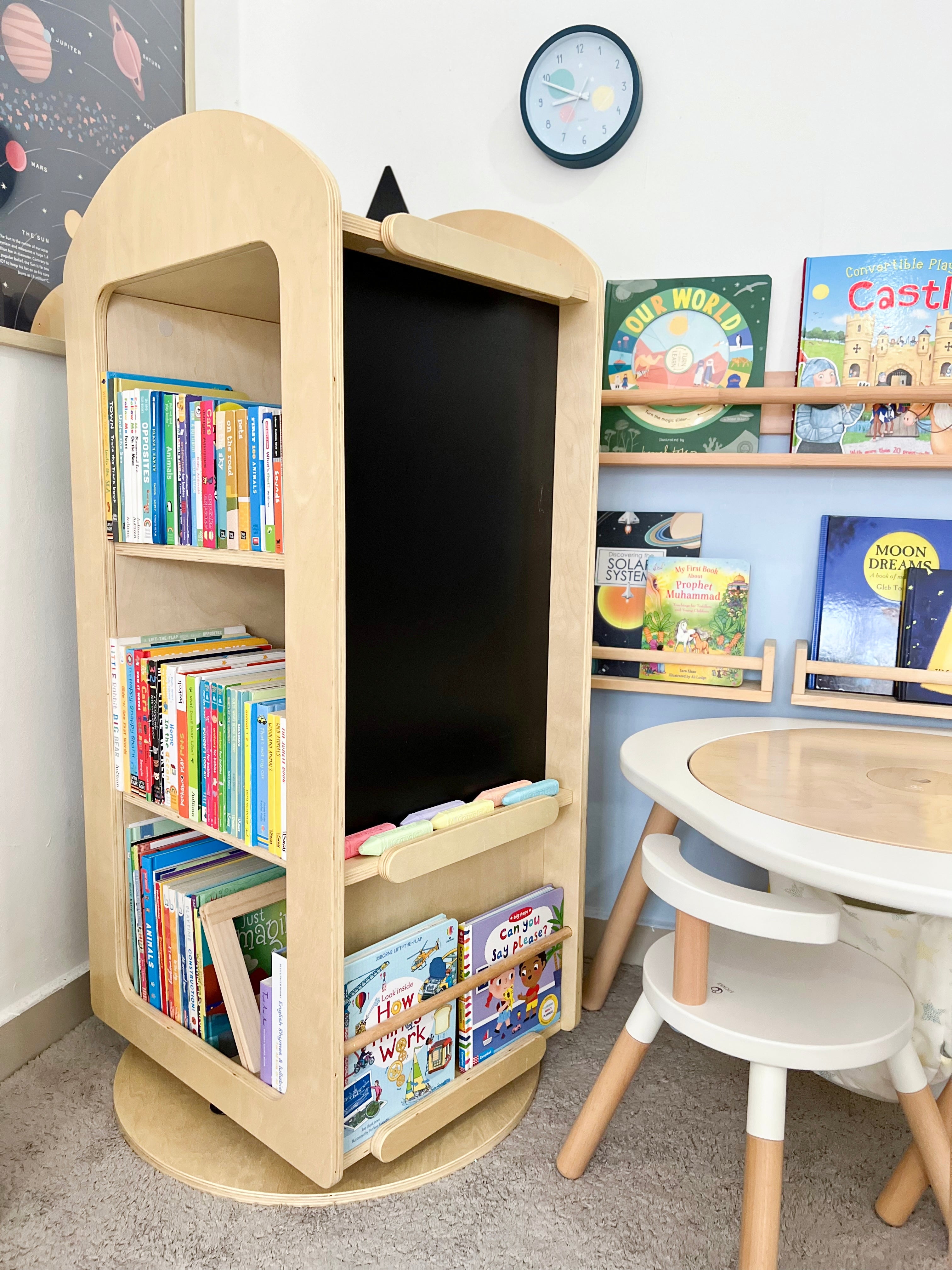 Leo Library Revolving Bookshelf