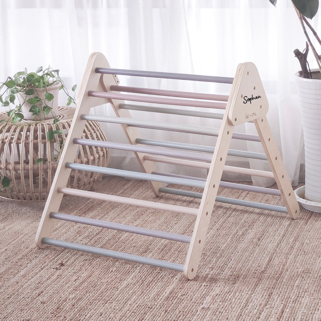 Foldi Pikler Climber Palette + Reversible Slide