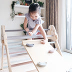 Foldi Pikler Climber Palette + Reversible Slide